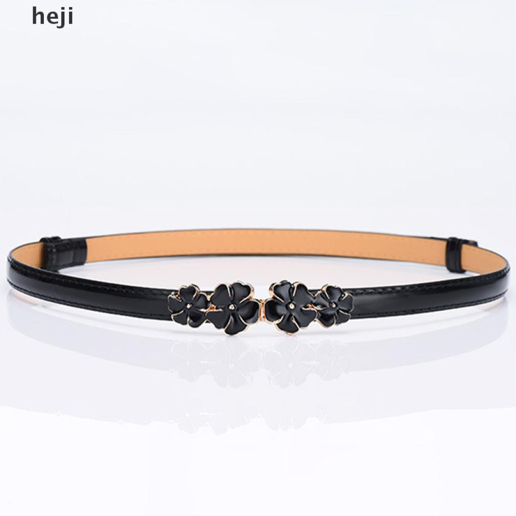 Thắt Lưng Da Bóng Họa Tiết Hoa Anh Đào Thời Trang Cho Nữ | BigBuy360 - bigbuy360.vn