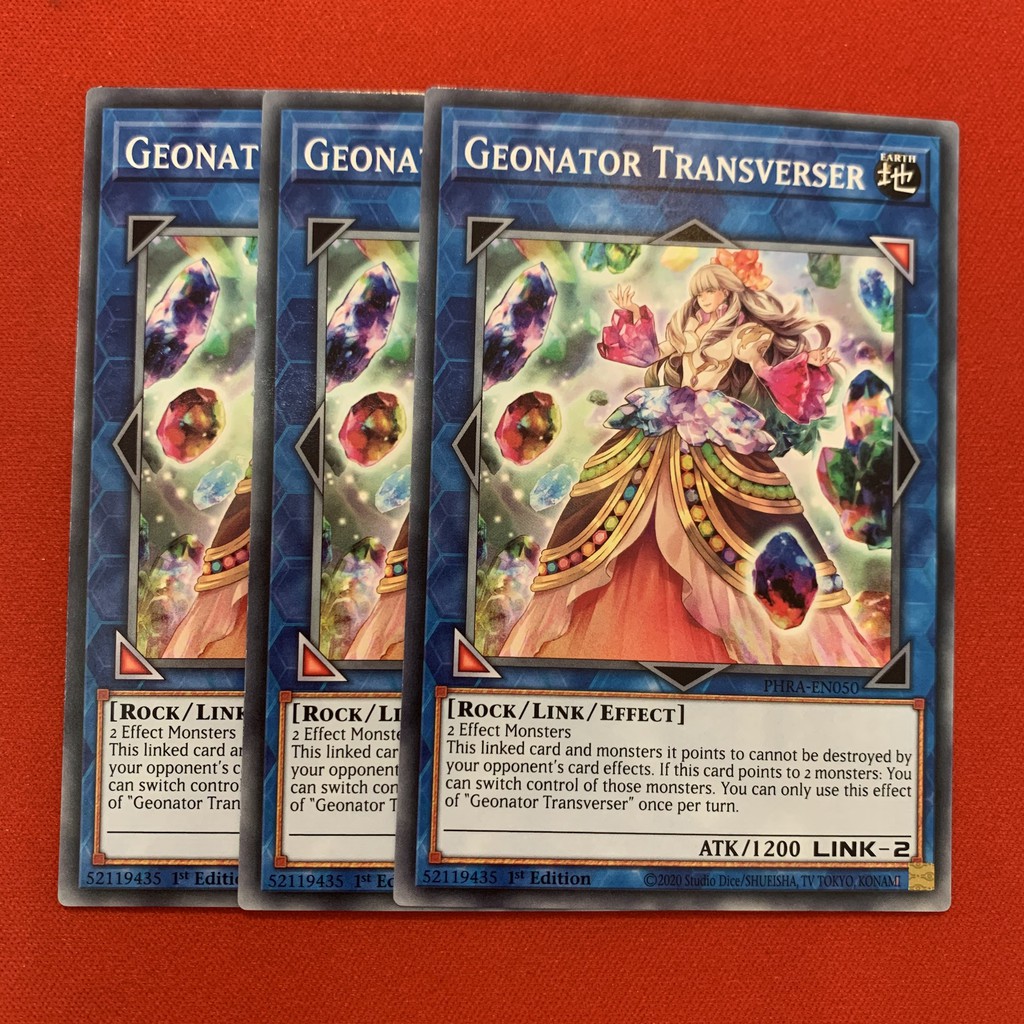 [EN-JP][Thẻ Bài Yugioh Chính Hãng] Geonator Transverser