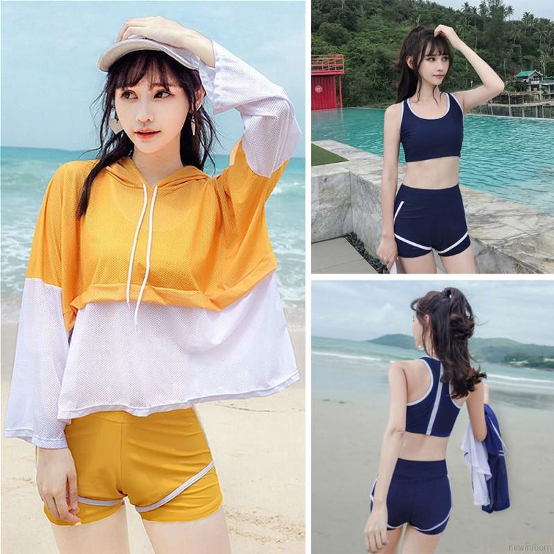 Set Đồ Bơi Dài Tay Cho Nữ | BigBuy360 - bigbuy360.vn