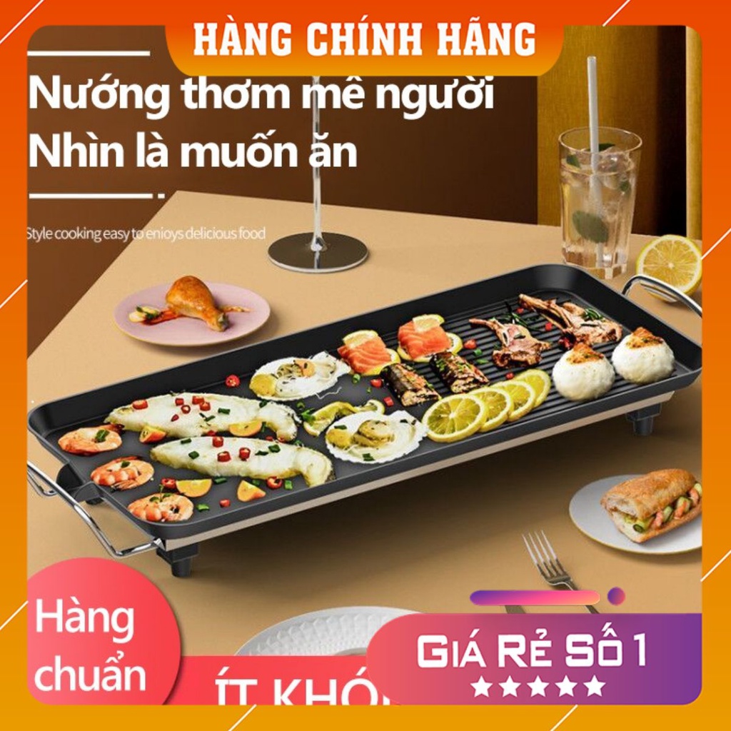 [HÀNG CHÍNH HÃNG] Bếp nướng điện Hàn Quốc không khói 1600W Big Size nước tại nhà tiệc tùng tiện lợi