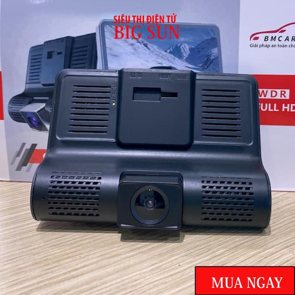 Camera Hành Trình Ô Tô 3 Mắt Bm31, Mắt Quay Siêu Nét, Cam sau siêu nét chống nước - Bảo Hành 6 Tháng Lỗi 1 Đổi 1 | BigBuy360 - bigbuy360.vn