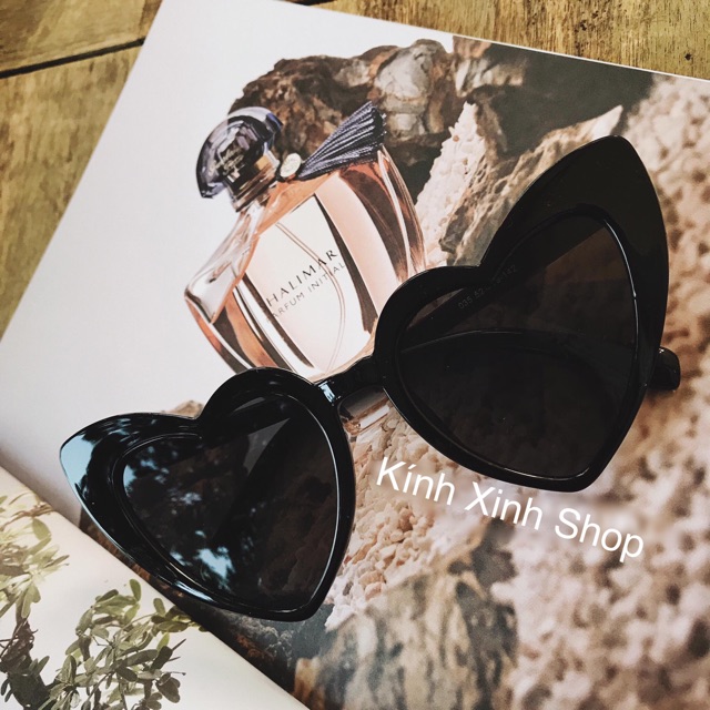 Kính râm TRÁI TIM siêu CUTE - Tròng POLAROID phân cực