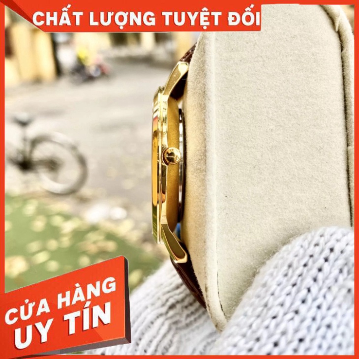 Đồng Hồ Nam RoLex Sapphire R028 Case 38mm Mặt trơn 2 lịch Máy Pin Nhật