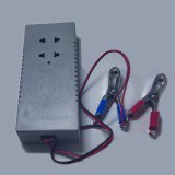 Bộ chuyển đổi nguồn điện 12V thành 220V công suất 40w (xám) GRO001