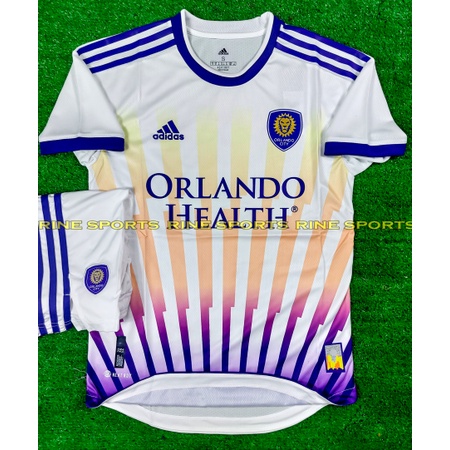 Bộ Áo bóng đá Orlando City SC Super Bodyfix Thailand mùa giải 2022-2023 Giống thi đấu 100%
