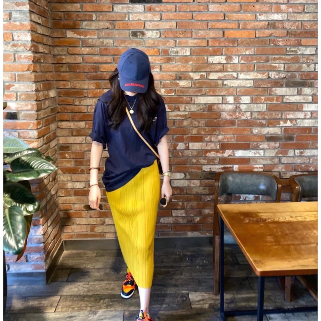 [Mã FAGREEN55 giảm 10% tối đa 30K đơn 99K] (Sỉ Tận Gốc) Chân Váy Dài Xếp Ly Sắc Màu Hai Lớp | BigBuy360 - bigbuy360.vn