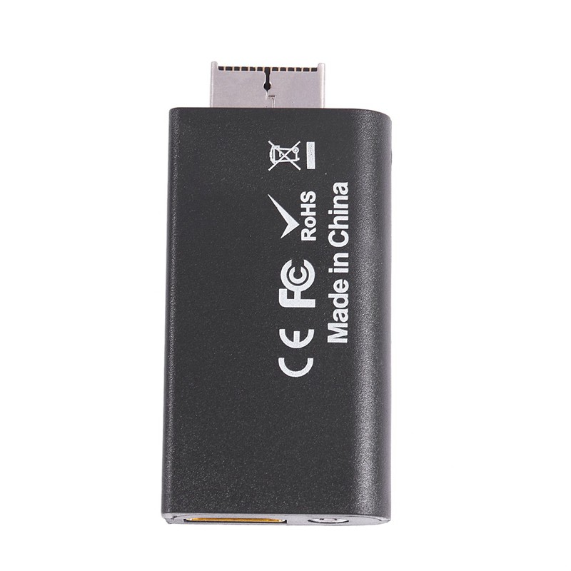 HDV-G300 to HDMI 480i/480p/576i Video Converter Adapter with 3.5mm Audio Output Supports All PS2 Display Modes