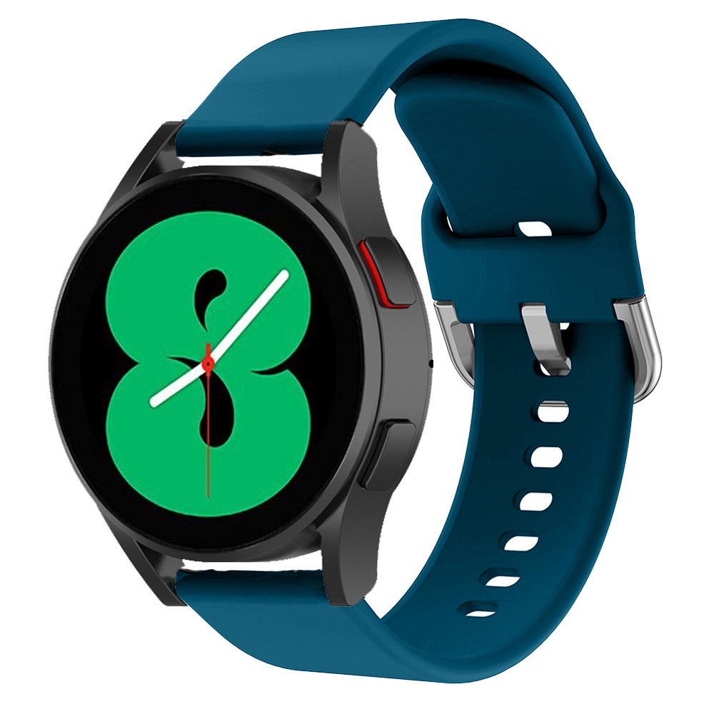 Dây đeo silicon 20mm xinh xắn dành cho đồng hồ Samsung Galaxy watch 4 40mm 44mm classic 46mm 42mm