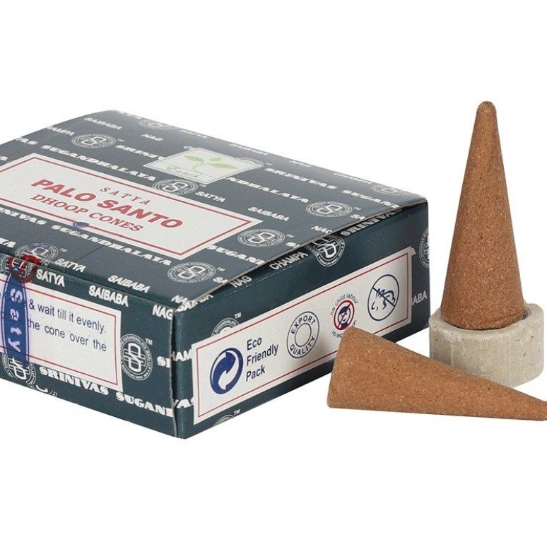 Nụ Đốt Cao Cấp chuyên dành cho Thanh Tẩy &amp; Thiền Định (Satya Dhoop Cones) l XÔ THƠM THANH TẨY