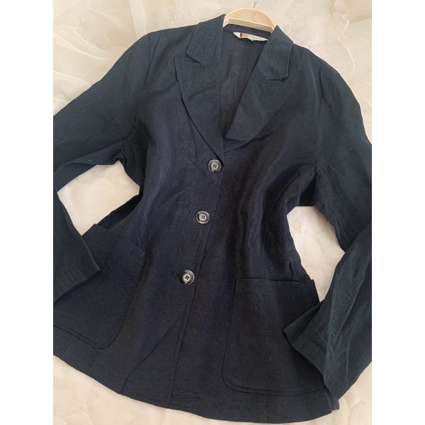 Áo khoác blazer B260 1 lớp mỏng nhẹ 2hand Hàn si tuyển ảnh thật