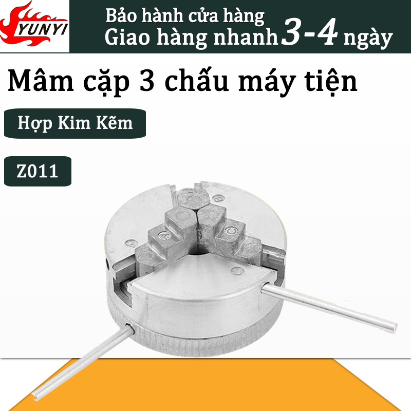 Mâm cặp máy tiện , Linh kiện hợp kim kẽm , mâm cặp 3 chấu máy tiện Z011