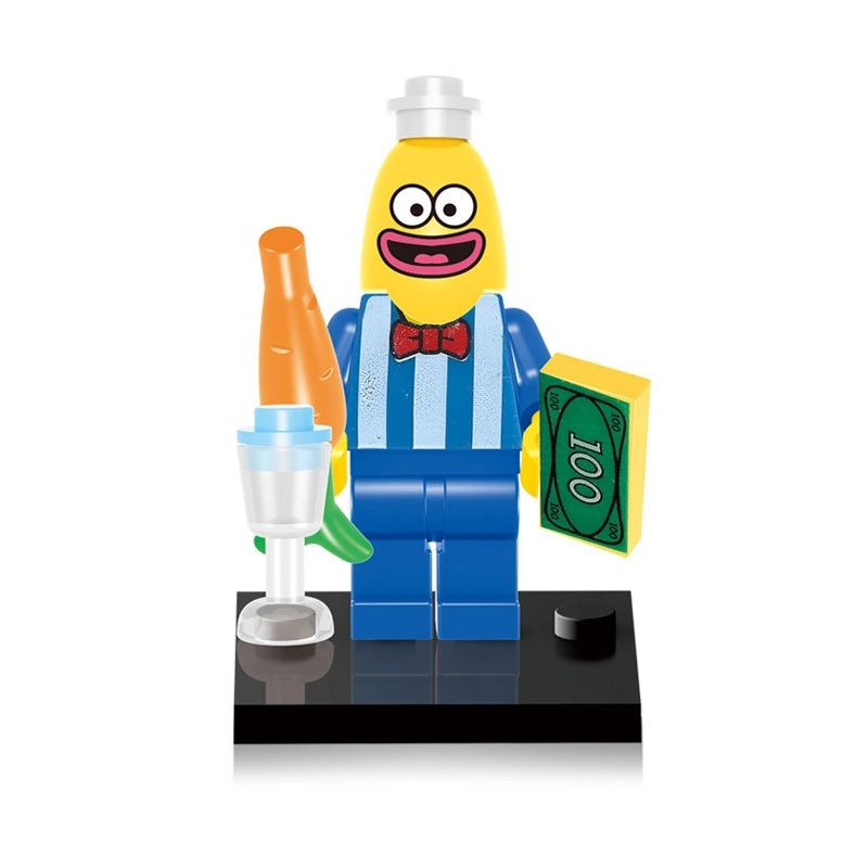 Đồ Chơi Lắp Ráp Mô Hình lego Hình Chú Cua/Cua/Ngôi Sao Spongebob Cho Trẻ Em