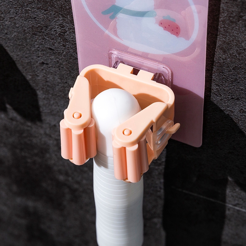 Móc dán tường treo cây lau nhà tiện lợi