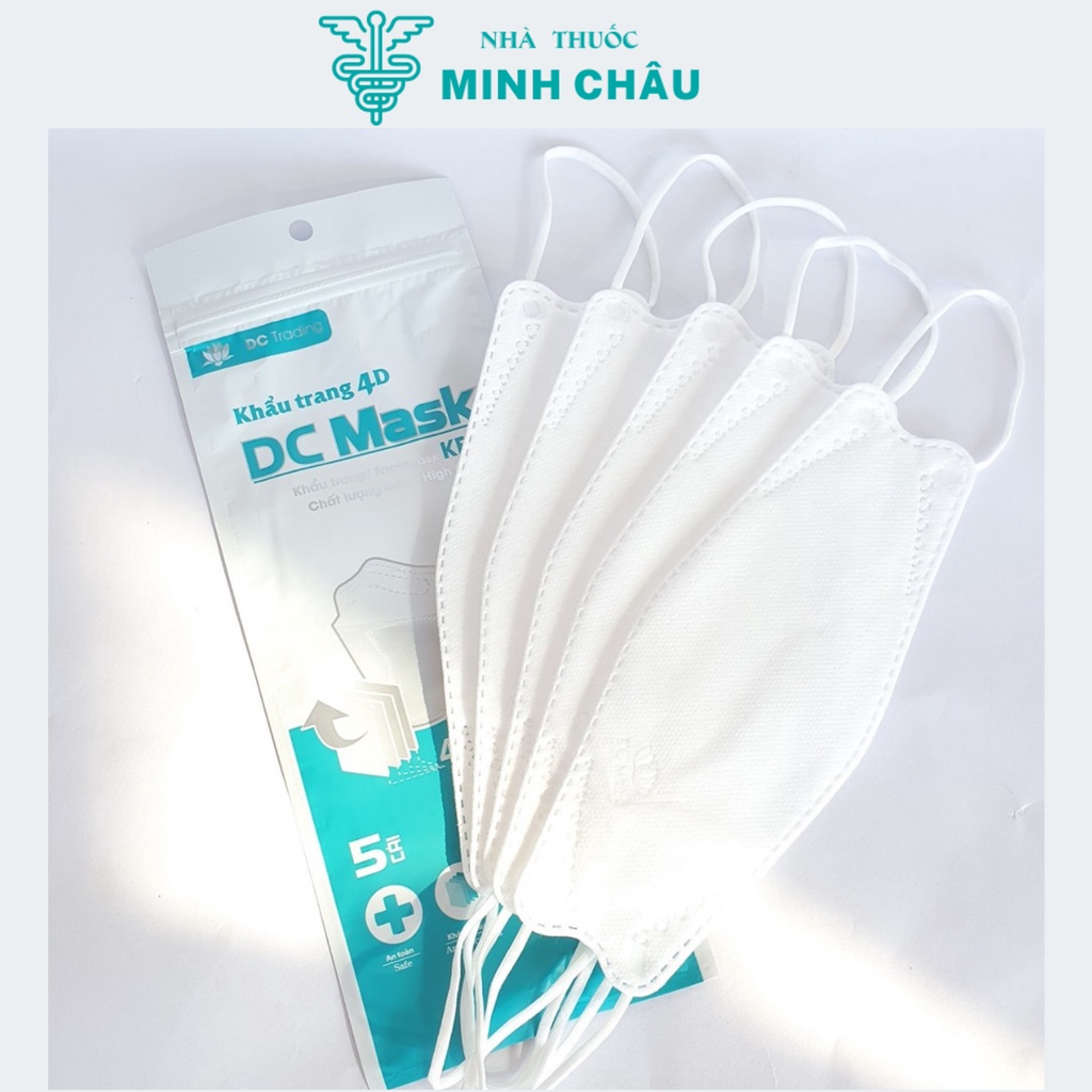 Khẩu trang KF94 4 Lớp DC MASK Hàn Quốc chống bụi mịn và kháng khuẩn DC01 .