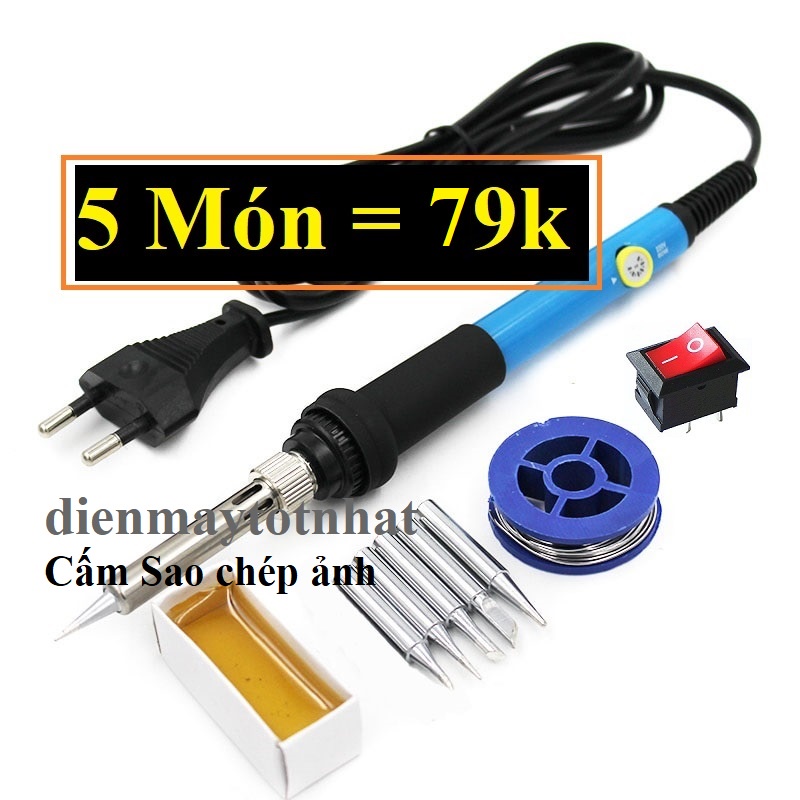 MỎ HÀN THIẾC MÀU XANH ĐIỀU CHỈNH NHIỆT ĐỘ 60W, MỔ HÀN CHÌ ĐIỀU CHỈNH NHIỆT ĐỘ MỎ HÀN 936