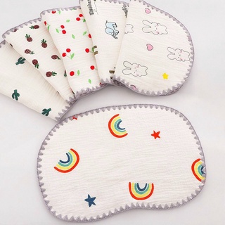 Gối xô sơ sinh cotton 10 lớp mềm mại, thoáng khí cho bé