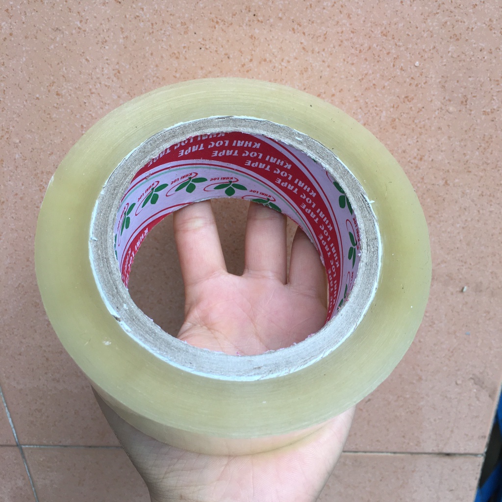 Cây Băng Keo Trong 200 Yard 1.8kg/Cây  Lõi Siêu Mỏng, Siêu Tiết Kiệm