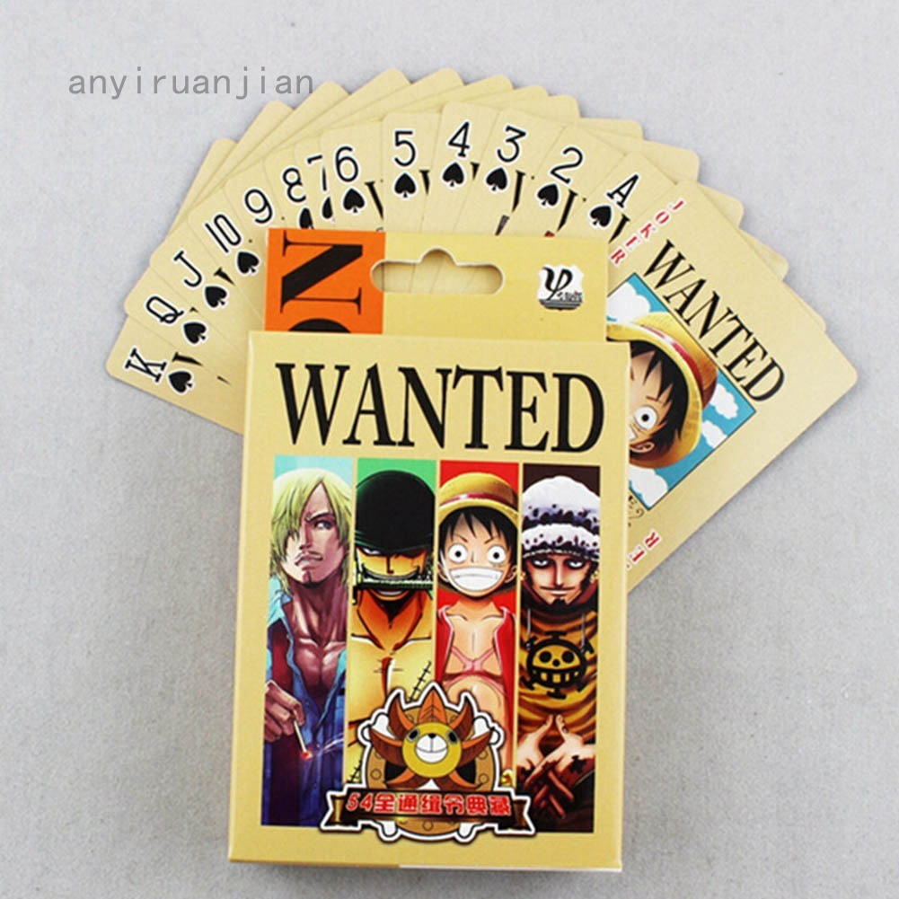 Bộ Bài Tây Hình Chú Khỉ Truyện Tranh One Piece