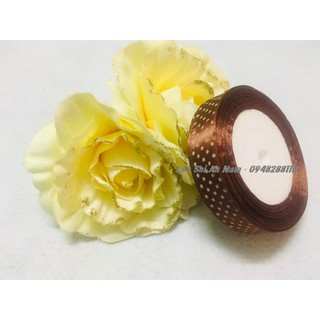 [1 Mét] Ruy Băng Lụa Đẹp 2cm - Đồng giá 3k/mét