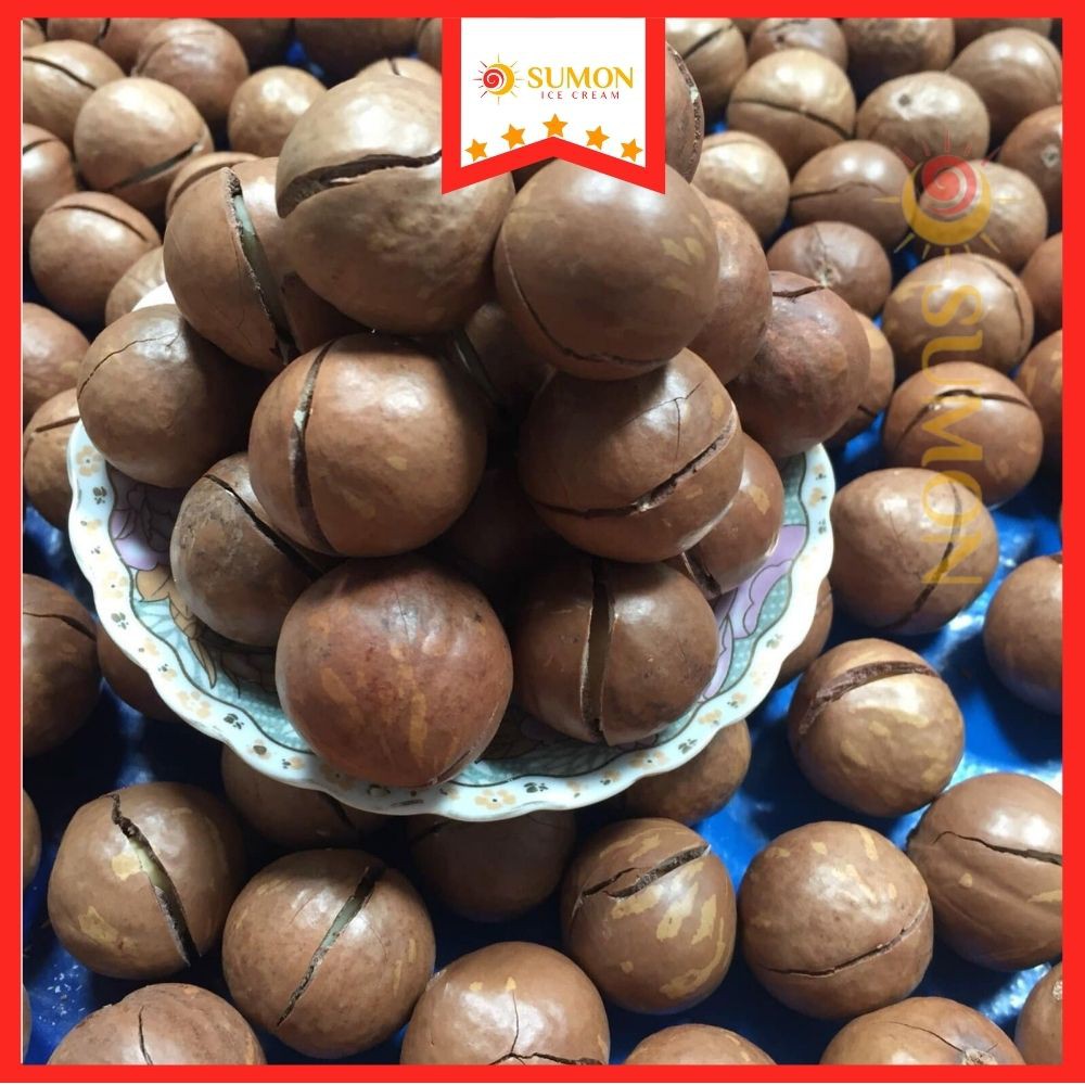 hạt macca nứt vỏ SUMON hat macca hạt macca tách MS10 (500gram)