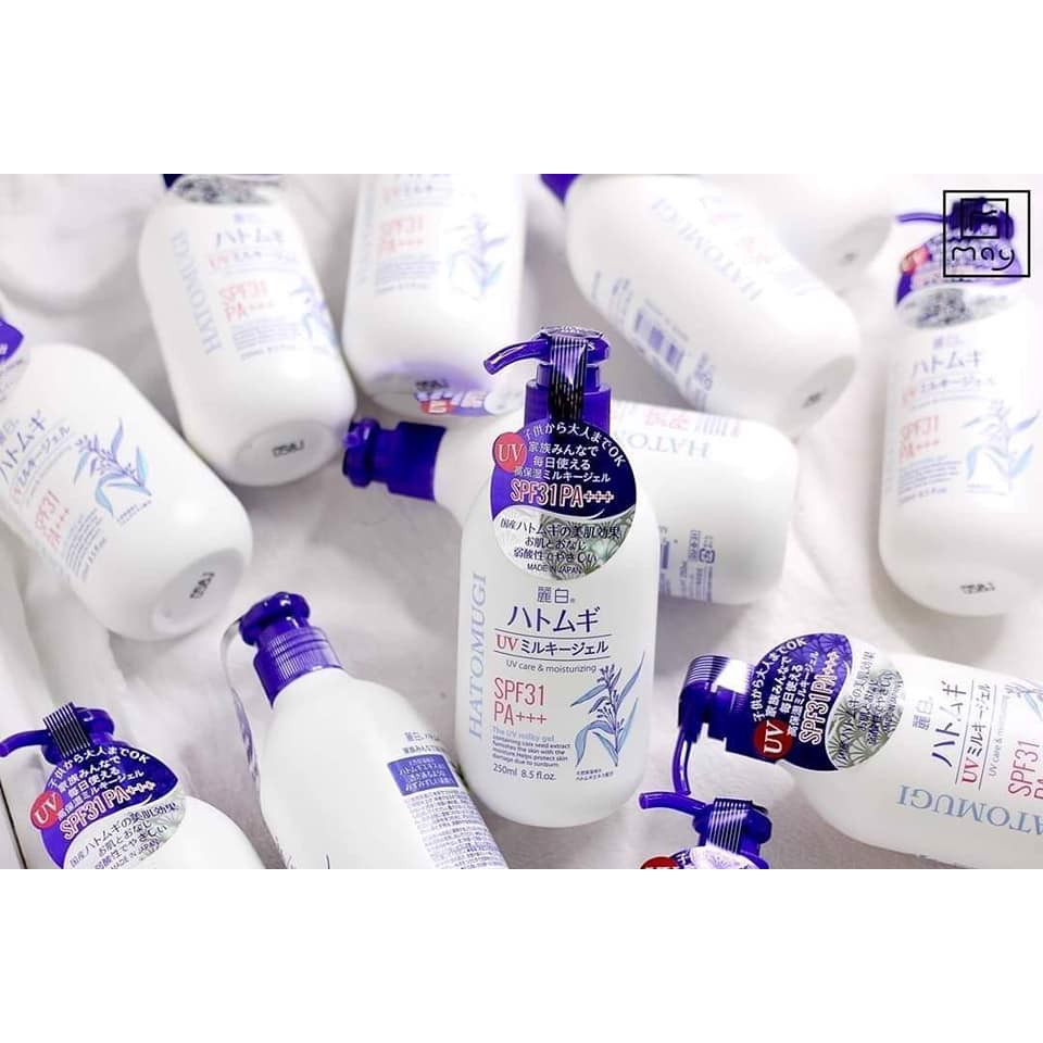 Sữa Dưỡng Thể HATOMUGI SPF31 PA+++ Hạt Ý Dĩ Nhật Bản - 250ml | BigBuy360 - bigbuy360.vn