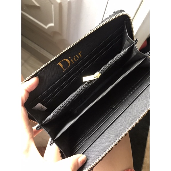 Ví cầm tay khoá kéo Thổ cẩm fullbox Size 20