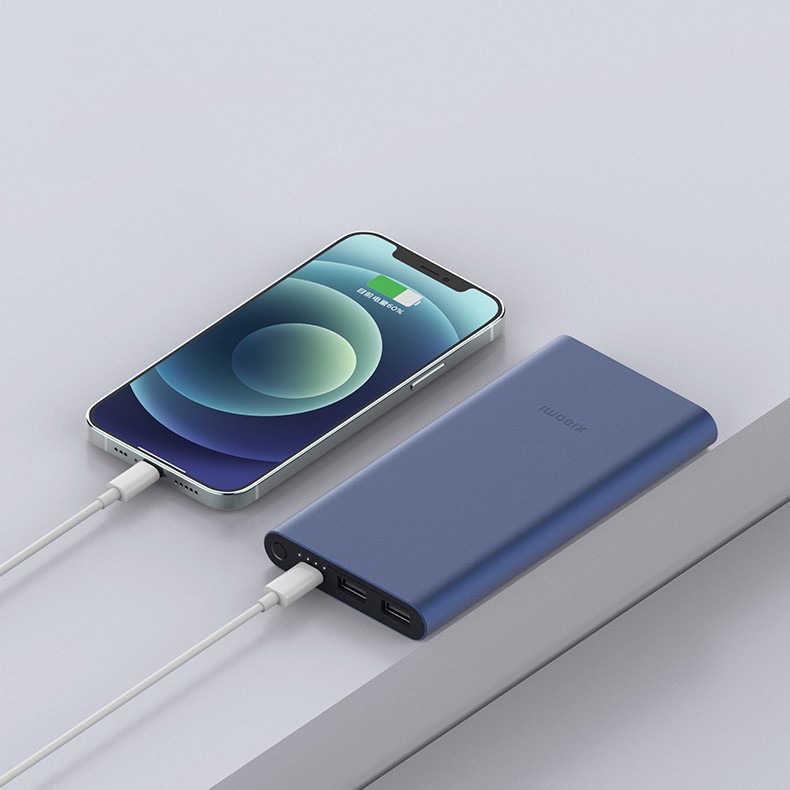 Pin dự phòng Xiaomi 10000 mAh Gen 4 PD 22.5W_Sạc nhanh PD bằng cổng Type C, Quick Charge 4.0