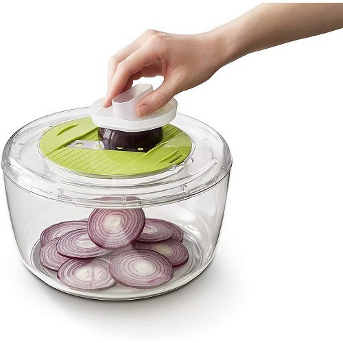 Rổ quay rau - thái lát Joseph Joseph 4 chức năng 20154 Multi-Prep 4in1 [nhập Đức chính hãng]