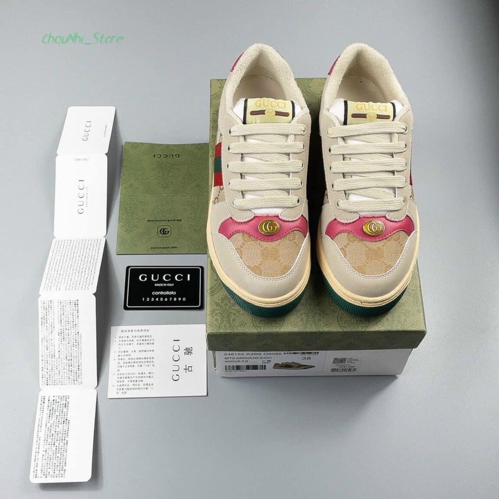 Giày Gucci Sơn Tùng, giày sneaker nam nữ bản cao cấp, hàng Trung 11 | BigBuy360 - bigbuy360.vn