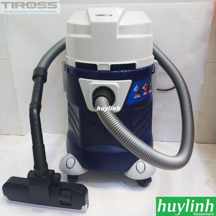 [ELHAG150 giảm tối đa 150K] Máy hút bụi công nghiệp Tiross TS9301 - 32 lít - Malaysia VMS10283