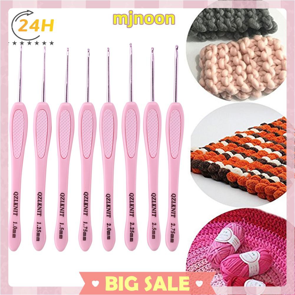 Bộ 8 Kim Móc Len 1-2.75mm Chuyên Dụng Chất Lượng Cao