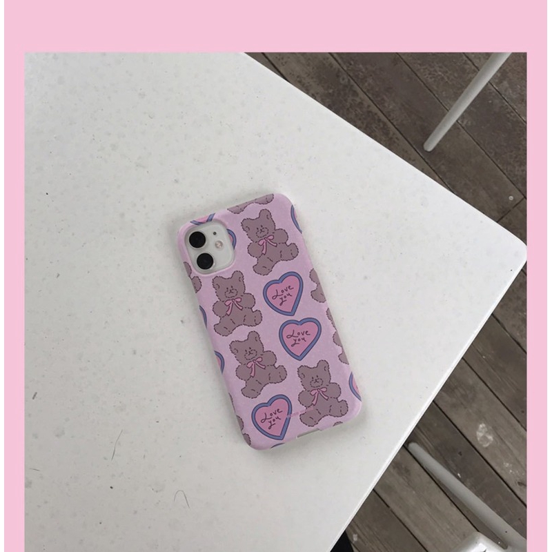 Dễ Thương Ốp Điện Thoại Mềm Hình Gấu Đáng Yêu Cho Iphone X 8plus Xs / Xr | BigBuy360 - bigbuy360.vn