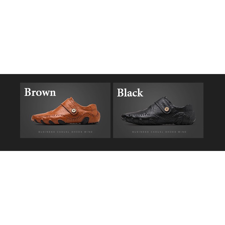Men's luxury cowhide loafers