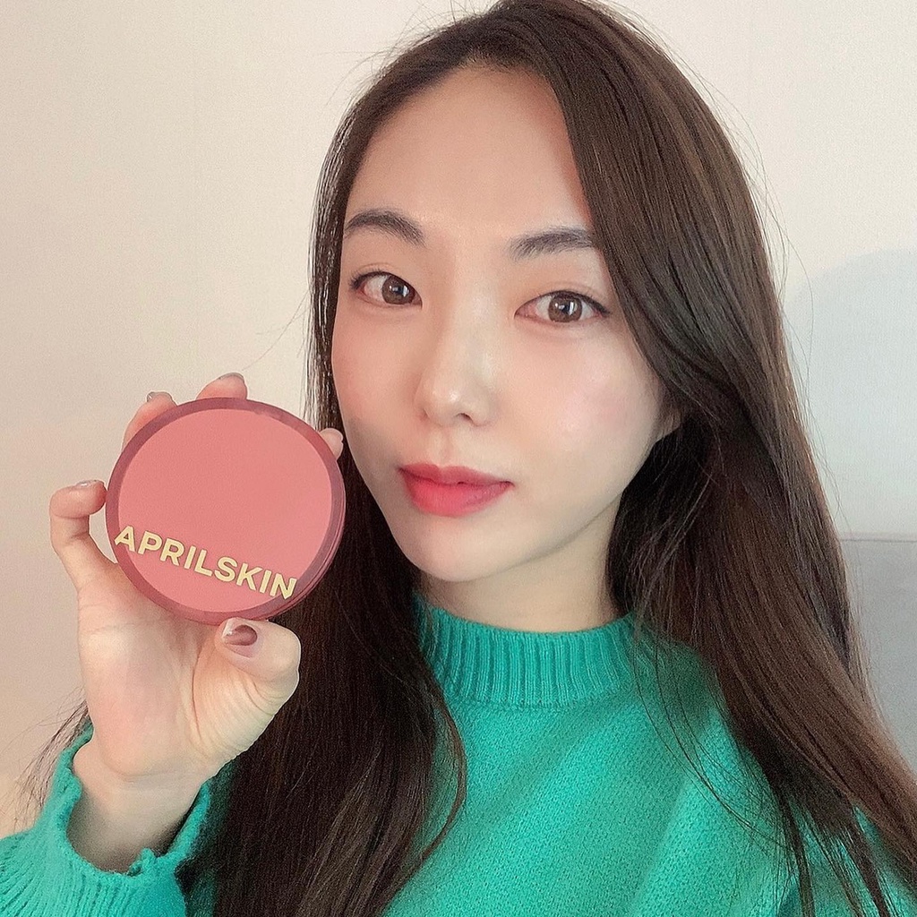 Phấn Nước Che Phủ Hoàn Hảo, Ẩm Mịn APRILSKIN Hero Cushion SPF 50+/PA ++++ 12g