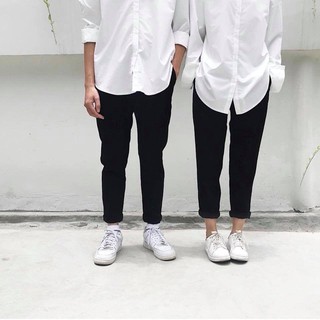 [Sale Giá Gốc] QUẦN BASIC PANTS KAKI ĐEN UNISEX - Black Pants Kaki Unisex