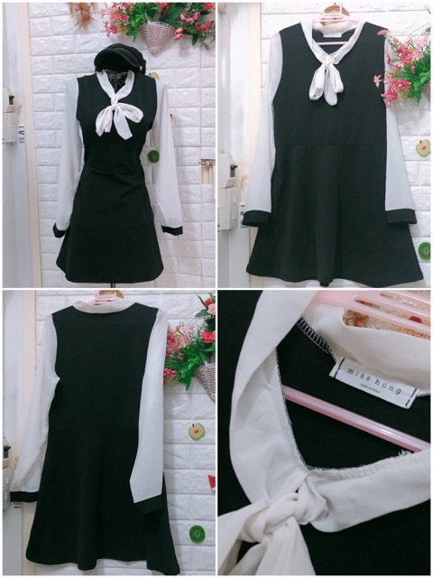 Đầm kiểu tay dài sang chảnh dưới 60 kg