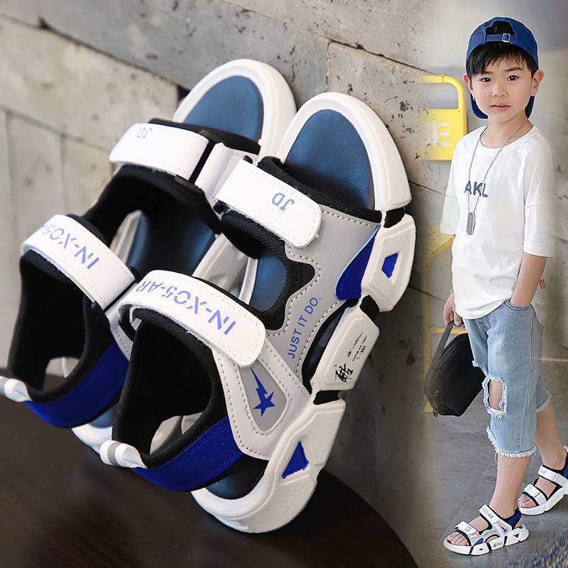 Giày Sandal Đế Mềm Chống Trượt Phong Cách Mới 2022 Cho Bé Trai