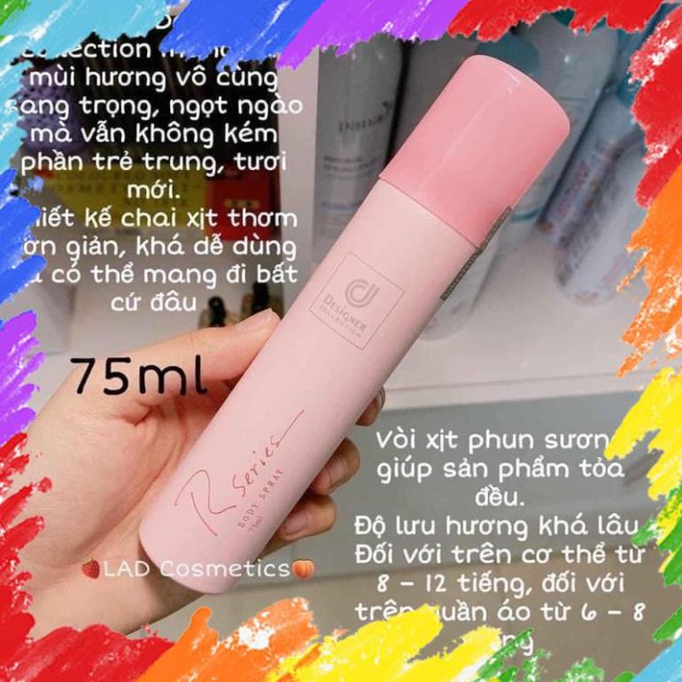 Chính Hãng 🌷 Xịt Thơm Body Hồng Rseries, Lưu Hương Cả Ngày 🇹🇭