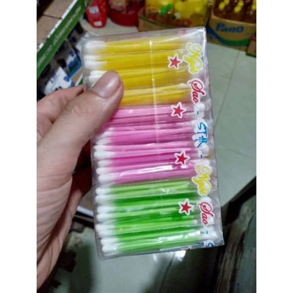 Lẻ 6 gói tăm bông ráy tai người lớn - KhuBa Shop