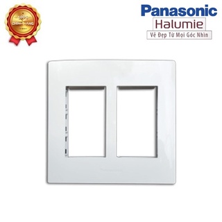 MẶT DÙNG PANASONIC HALUMIE ( KẾT NỐI CHO CÔNG TẮC, Ổ CẮM, CB CÓC, MẶT KÍN )