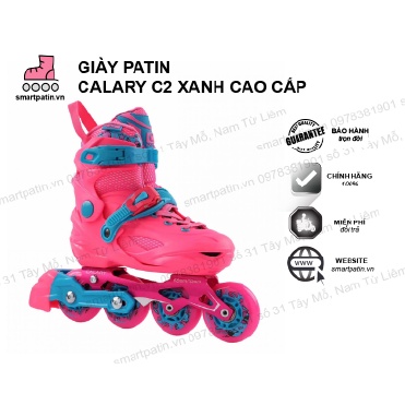 Giày CALARY C2 cao cấp, bảo vệ cổ chân, bánh cao su trượt mọi địa hình