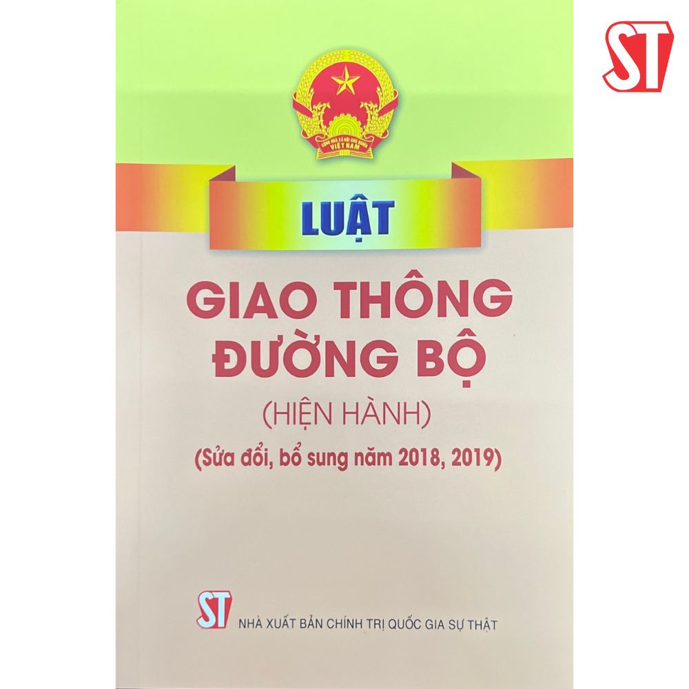 Luật giao thông đường bộ (hiện hành) (sửa đổi, bổ sung năm 2018, 2019)