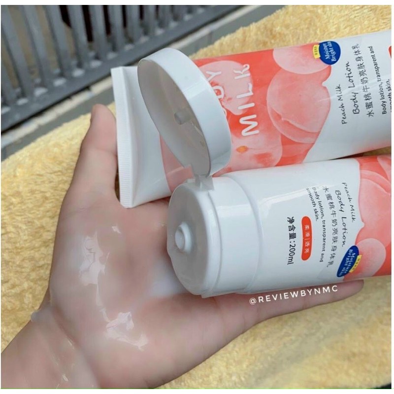 Tuýp dưỡng thể trái đào Lifusha | BigBuy360 - bigbuy360.vn