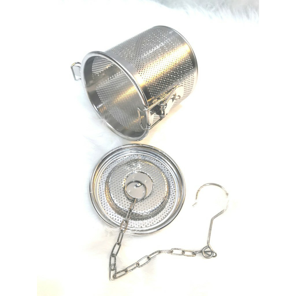 Giỏ  đựng lọc gia vị nhúng nồi phở, nồi nước lèo đường kính 8cm, cao 8cm