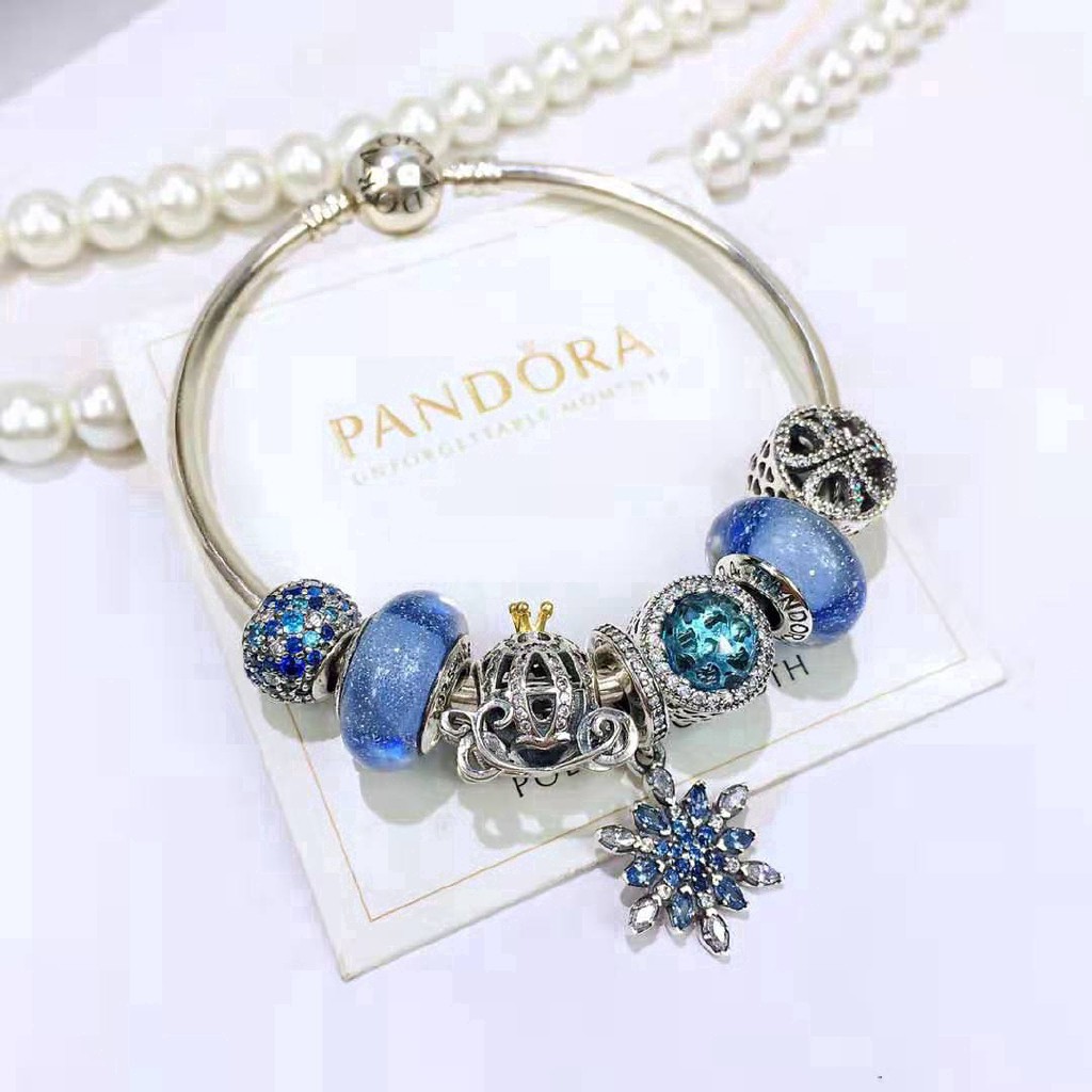 PANDORA Vòng Tay Mạ Bạc 925 Bstz154 Aa03564Sfsd Thời Trang Mùa Hè