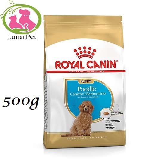 Royal Canin Poodle Puppy 500g - Thức ăn hạt cho chó con giống poodle 500g