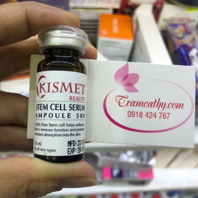 Tế bào gốc Kismet Đức tăng trưởng cải thiện da 10 ml