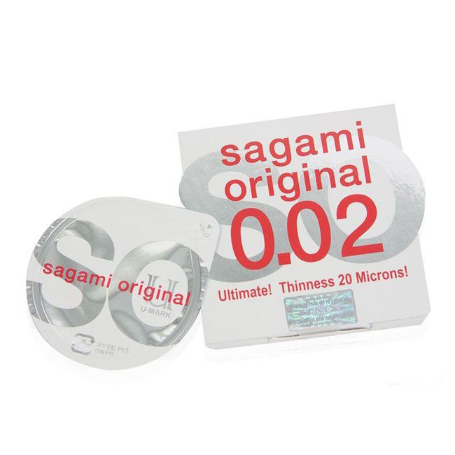 Bao Cao Su Siêu mỏng Sagami Original 0.02 - Nhật Bản - hộp 02 chiếc