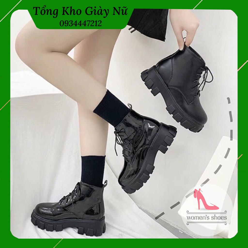 [Mã FASHIONGREEN15 giảm 10% tối đa 30k đơn từ 99k] Bốt cổ gạch phong cách Hàn ❤️❤️❤️ | BigBuy360 - bigbuy360.vn