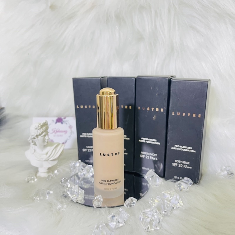 Kem nền Lustre Pro Flawless Matte Foundation (Hàn Quốc) - Bản dupe hoàn hảo của Giorgio Armani luminous silk foundation